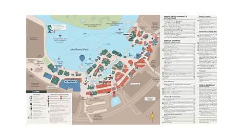 New Map For Downtown Disney/disney Springs (Pdf) | Disney Springs