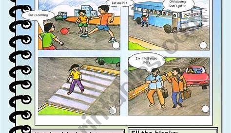 Road safety - ESL worksheet by jhansi