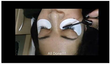 pics of mink eyelash extensions removal