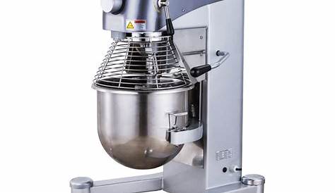 30QT Heavy-Duty Planetary Mixer with Guard and Timer – 110V, 2000W – Omcan