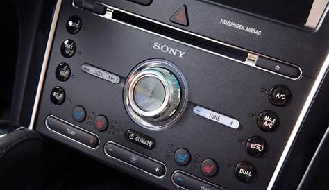 Sony Radio Panel Upgrade in 2015 to 2016 -19 Panel | Ford Explorer