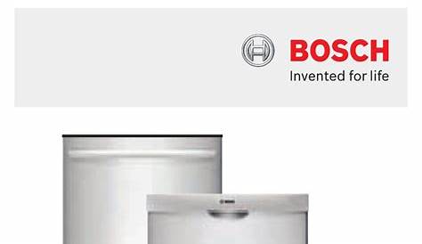 Bosch 500 Series Dishwasher Manual Pdf - menestreistear