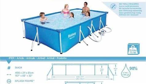 manual piscina bestway 400x211x81 pdf