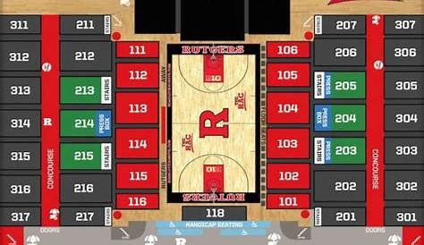 Rutgers Basketball Arena Seating Chart | Brokeasshome.com