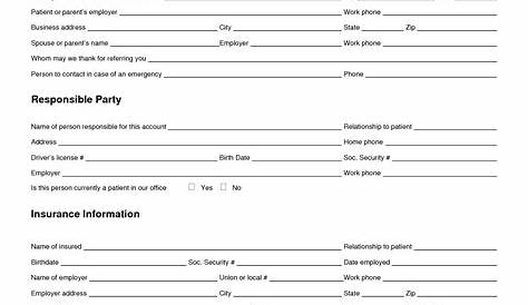 67 Medical History Forms [Word, Pdf] - Printable Templates - Free