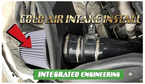 Cold Air Intake Install IE (Integrated Engineering) Audi B8 A4 with