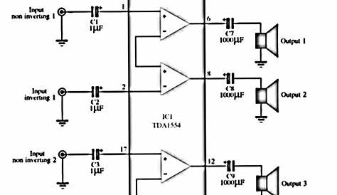 simple two channel amplifiers