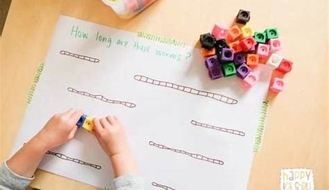 Measure the Worms - Easy Measurement Activity for Preschoolers