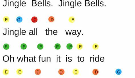 jingle bells flute finger chart