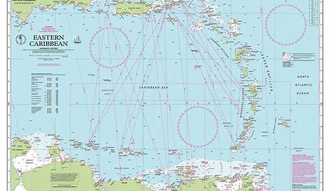 Imray Nautical Chart - Imray-1 Eastern Caribbean