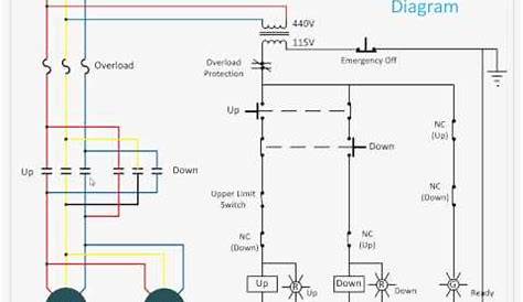 control circuit diagram of eot crane