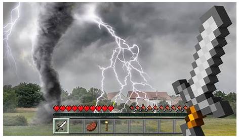 tornado en minecraft