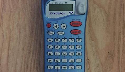 Dymo 2000 User Manual