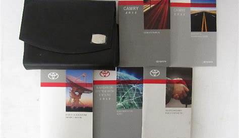 2012 TOYOTA CAMRY OWNERS MANUAL PDF
