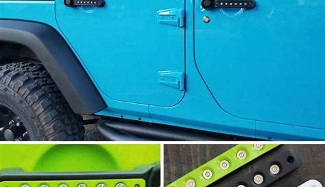Jeep Wrangler JK JKU Bullet Door Handle Inserts Jeep Wrangler | Etsy