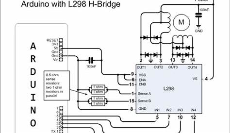 l298n stepper motor driver wiring diagram