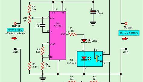 Convert power supply to battery charger - Eleccircuit.com