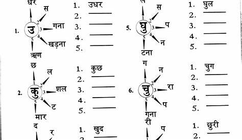 marathi worksheet for grade 3