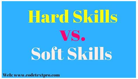 soft skills vs hard skills worksheets