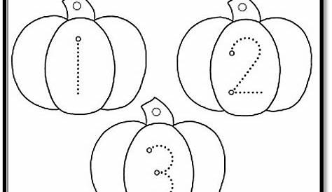 Pumpkin Number Tracing 1-25 | A to Z Teacher Stuff Printable Pages and