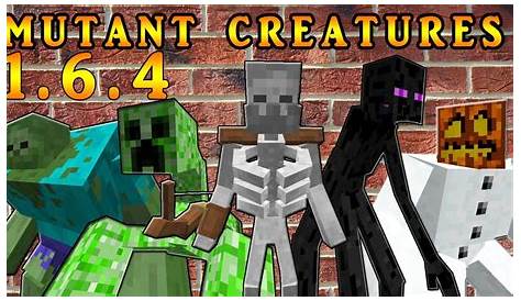 Mutant Creatures MOD minecraft: ¡¡¡GUERRA DE MUTANTES¡¡¡ - YouTube