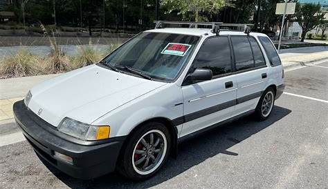 honda civic station wagon 1991 for sale