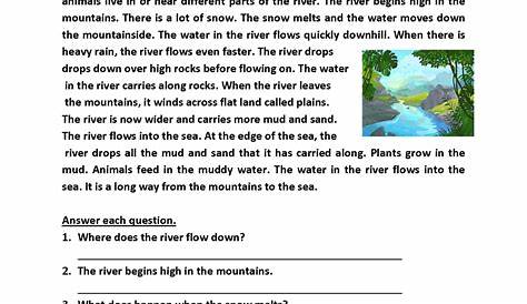 Reading Comprehension Activities For Third Grade – Kidsworksheetfun
