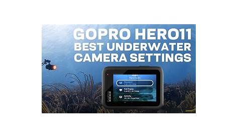 Complete Guide for GoPro HERO 11 Best Underwater Video & Photo Settings