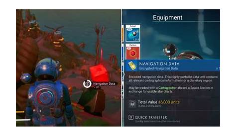 No Man's Sky: Where To Find Navigation Data