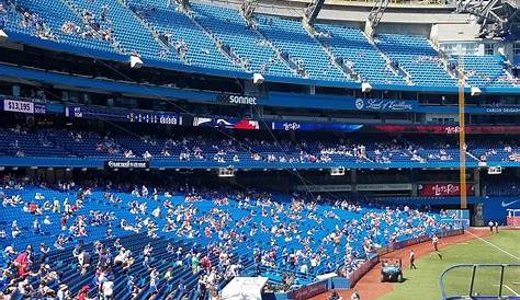 Rogers Centre 200 Level Down the Line - Baseball Seating