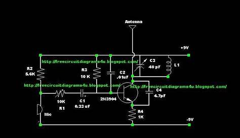 fm transmitter circuit diagram with explanation
