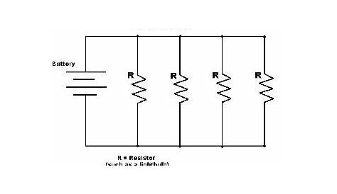 parallel vs series circuit diagram