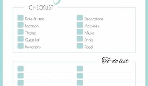 Step-By-Step Guide to Plan a Successful Party + Printable Checklist