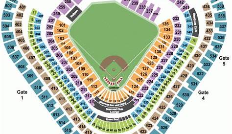 Anaheim Stadium Seating Chart With Seat Numbers - Stadium Seating Chart