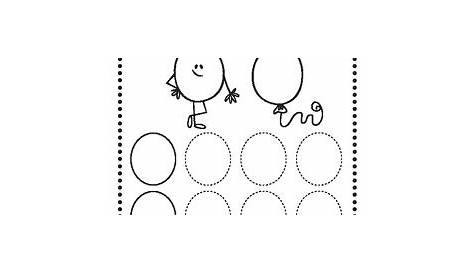 Learn Your Shapes! - Ovals - Tracing / Coloring Worksheet | TPT