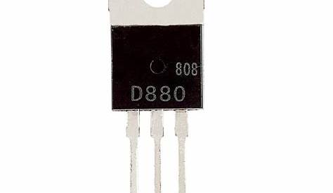 d880 transistor amplifier circuit diagram