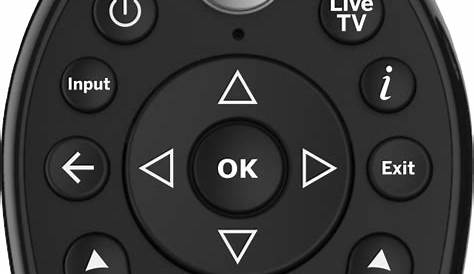 TiVo S6A Backlit Android TV Remote – URC Support