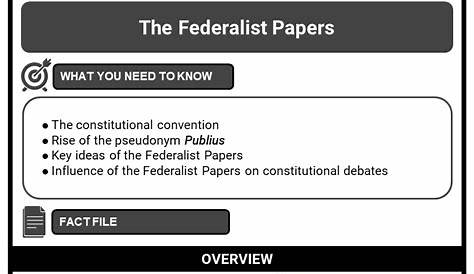 Federalists Anti-Federalists Facts, Worksheets, Difference, Comparison