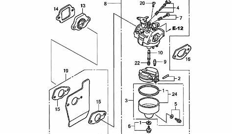 honda gcv160 carburetor schematic