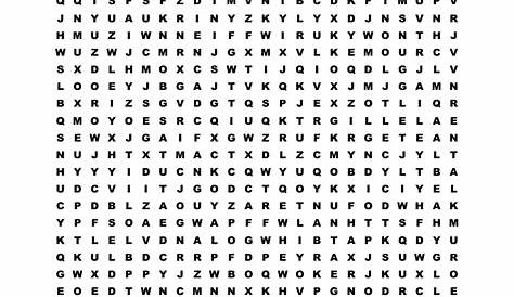 printable cat word searches