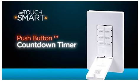 40953: myTouchsmart In-Wall Timer Installation and Operation - YouTube