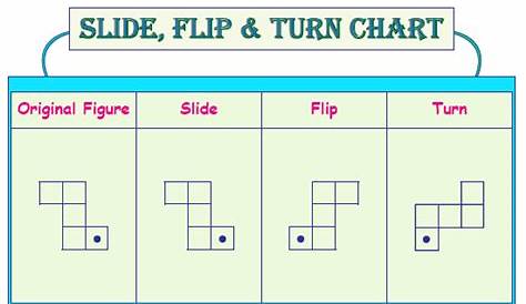 flip slide turn worksheet
