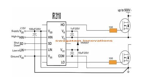 Electronic Circuit Projects: Single Phase Variable Frequency Drive VFD