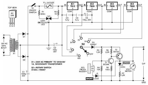 dc ups 24v circuit diagram