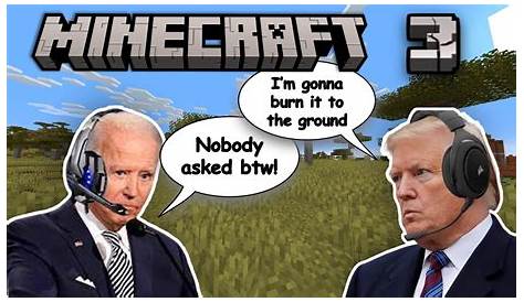 us presidents play minecraft
