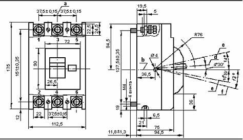 Automatic three-phase circuit breakers VA51 and VA52 | Specifications