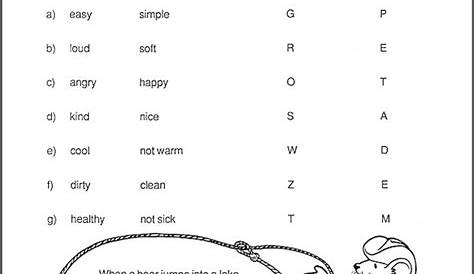 14 Best Images of English Learner Worksheets - 5th Grade Math Riddles