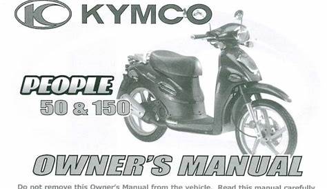 kymco people 250 owners manual