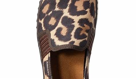 Ariat Women's Ryder Slip-On Leopard Shoes - Round Toe | Boot Barn