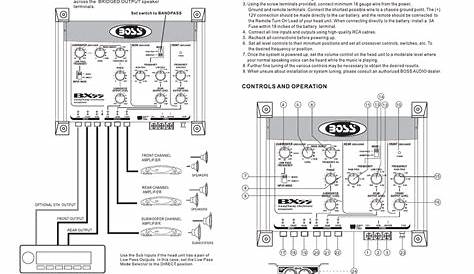 Boss Audio Systems BX55 User manual | Manualzz